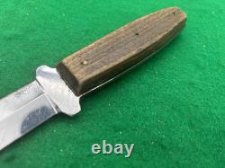 1940's CASE XX Pig Sticker WWII Fighting Knife Dagger in Sheath VERY RARE