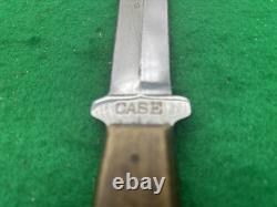 1940's CASE XX Pig Sticker WWII Fighting Knife Dagger in Sheath VERY RARE