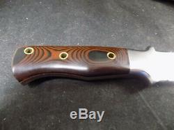 1980's Al Mar Model 3005.6 Sere Fighting Dagger Knife Micarta Handle Pristine co