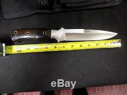 1980's Al Mar Model 3005.6 Sere Fighting Dagger Knife Micarta Handle Pristine co