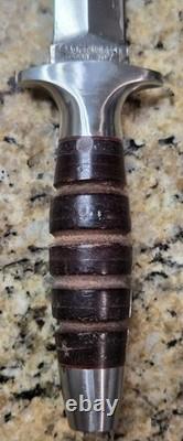 1980s Valor Miami USA 373 Long Commando Japan & 407 Boot Fixed Dagger Knives