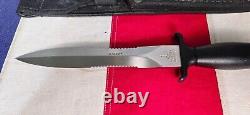 1996 Gerber Mark II Dagger Fixed Blade Combat Knife withOriginal Sheath- USA-