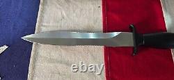 1996 Gerber Mark II Dagger Fixed Blade Combat Knife withOriginal Sheath- USA-