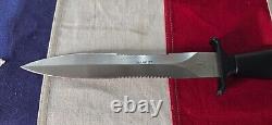 1996 Gerber Mark II Dagger Fixed Blade Combat Knife withOriginal Sheath- USA-