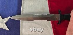 1996 Gerber Mark II Dagger Fixed Blade Combat Knife withOriginal Sheath- USA-