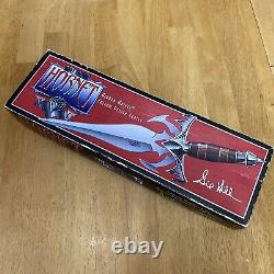 1997 GiL HIBBEN Hornet Dagger Knife Sheath CIB Signature Issue First Run UC985