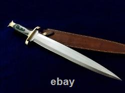 20.2 SEO Handmade 1095 Carbon Steel Combat Hunting Dagger Blade Bowie Knife