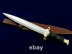 20.2 SEO Handmade 1095 Carbon Steel Combat Hunting Dagger Blade Bowie Knife