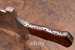 21.4ozair Custom D2 Steel Mirror Polish Fulltang Beast Dagger Blade Knife 8281