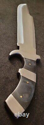 21 Bds Cutlery Handmade D2 Hunting Predator Sub Hilted Dagger Knife-kx12
