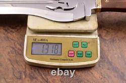 22 Ozair Custom Made D2 Steel Mirror Polish Roman Sword Dagger Blade Knife 8280