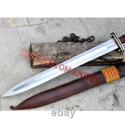 25 Viking, Custom Made Hand Forged D2 Tool Steel Battle Warior Sword