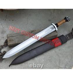 28 Viking, Custom Made Hand Forged D2 Tool Steel Battle Warior Sword