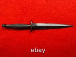 2nd Pattern Fs Fighting Knife, Deep Blued Blade Signed W. E. Fairbairn (812)