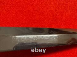 2nd Pattern Fs Fighting Knife, Deep Blued Blade Signed W. E. Fairbairn (812)