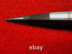 2nd Pattern Fs Fighting Knife, Deep Blued Blade Signed W. E. Fairbairn (812)