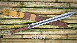 32 Viking, Custom Made Hand Forged D2 Tool Steel Battle Warior Sword