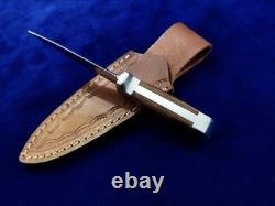 6.4 SEO Handmade Fixed Blade D2 Tool Steel Heavy Duty EDC Dagger Combat Knife