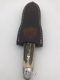 AG RUSSELL 50 Years Sting 3 Stag Boot Knife 440C Steel Dagger 1 of 200 with Sheath