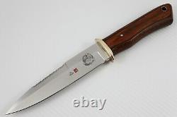 AL MAR M-30 IMMIGRATION BORDER PARTOL Vintage 1980s Combat Dagger Knife & Sheath