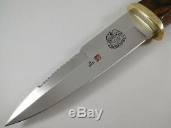 AL MAR M-30 IMMIGRATION BORDER PATROL Vintage 1980's Combat Dagger Knife