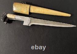 Afghan Pesh-Kabz Dagger/Middle Eastern Fighting Knife/Choora/Early-20th Century
