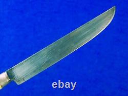 Antique 19 Century 1886 Dated Bosnian Bosnia Dagger Fighting Knife with Scabbard