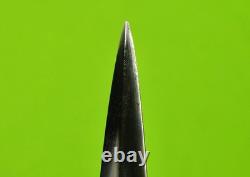 Antique 19 Century French France Italy Italian Dagger Fighting Knife with Scabbard