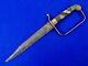 Antique 19 Century Middle East Small Sword Dagger Fighting Knife