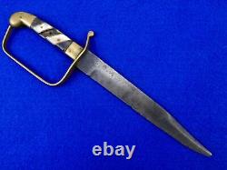 Antique 19 Century Middle East Small Sword Dagger Fighting Knife