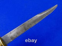 Antique 19 Century Middle East Small Sword Dagger Fighting Knife