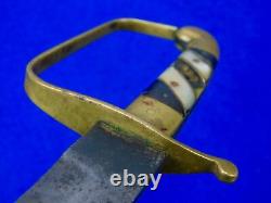 Antique 19 Century Middle East Small Sword Dagger Fighting Knife