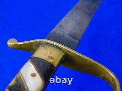 Antique 19 Century Middle East Small Sword Dagger Fighting Knife