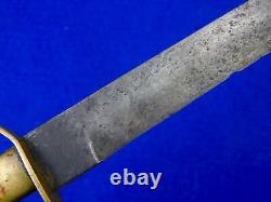 Antique 19 Century Middle East Small Sword Dagger Fighting Knife