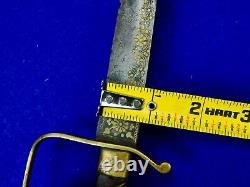 Antique 19 Century Middle East Small Sword Dagger Fighting Knife