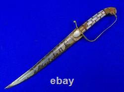 Antique 19 Century Middle East Turkish Turkey Fighting Knife Dagger