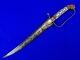 Antique 19 Century Middle East Turkish Turkey Fighting Knife Dagger