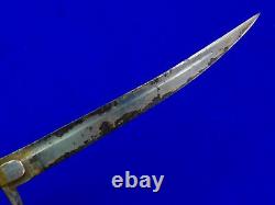 Antique 19 Century Middle East Turkish Turkey Fighting Knife Dagger