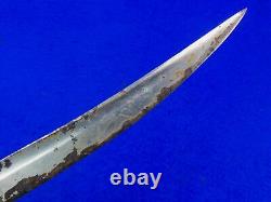 Antique 19 Century Middle East Turkish Turkey Fighting Knife Dagger