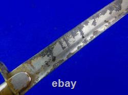 Antique 19 Century Middle East Turkish Turkey Fighting Knife Dagger