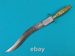 Antique 19 Century Spanish Spain Scorpion Large Fighting Knife Dagger