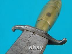 Antique 19 Century Spanish Spain Scorpion Large Fighting Knife Dagger