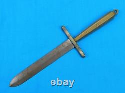Antique 19 Century US Custom Made Fighting Knife Dagger