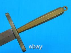 Antique 19 Century US Custom Made Fighting Knife Dagger