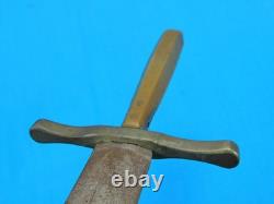 Antique 19 Century US Custom Made Fighting Knife Dagger