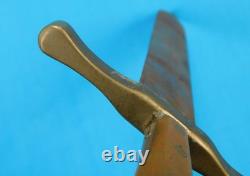 Antique 19 Century US Custom Made Fighting Knife Dagger