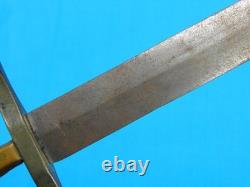 Antique 19 Century US Custom Made Fighting Knife Dagger
