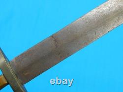 Antique 19 Century US Custom Made Fighting Knife Dagger