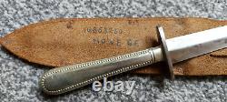 Antique British WW2 Stiletto Stylet Fighting Commando Knife Dagger Steel Handle
