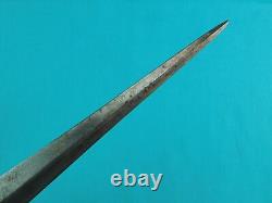 Antique British Wm Gregory Sons & Co Howard St. Sheffield Fighting Knife Dagger